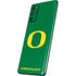 University of Oregon Yellow O on Green Galaxy S20 Fan Edition Skin