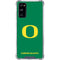 University of Oregon Yellow O on Green Galaxy S20 FE Clear Case