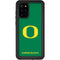 University of Oregon Yellow O on Green Galaxy S20 Plus Waterproof Case