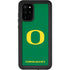 University of Oregon Yellow O on Green Galaxy S20 Plus Waterproof Case