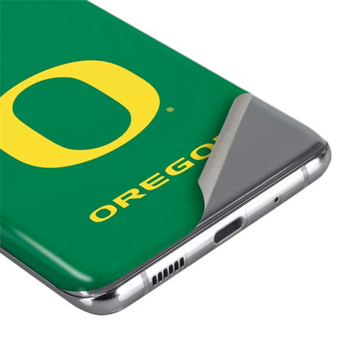 University of Oregon Yellow O on Green Galaxy S20 Ultra 5G Skin
