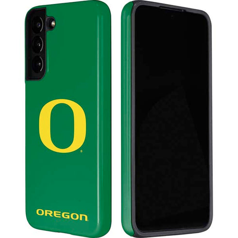 University of Oregon Yellow O on Green Galaxy S22 Plus Pro Case