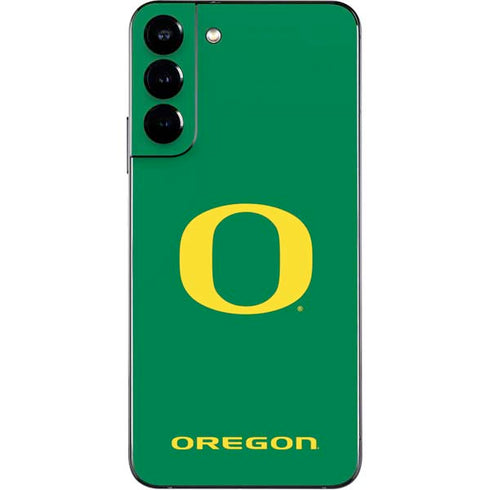 University of Oregon Yellow O on Green Galaxy S22 Plus Skin