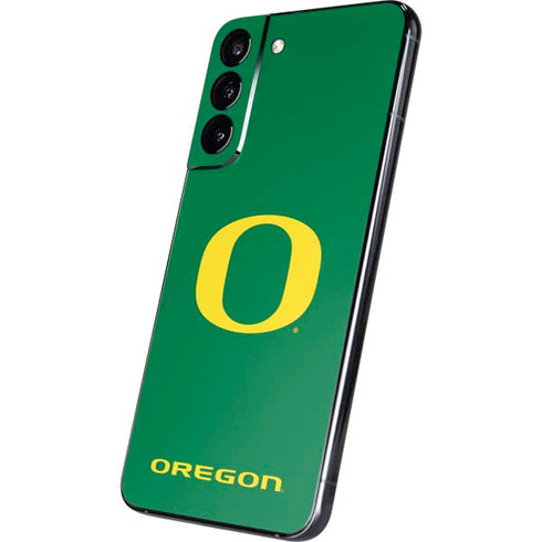 University of Oregon Yellow O on Green Galaxy S22 Plus Skin