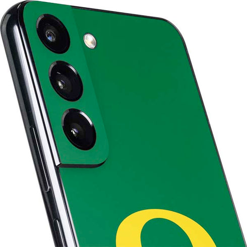 University of Oregon Yellow O on Green Galaxy S22 Plus Skin