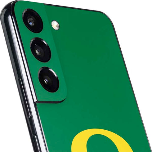 University of Oregon Yellow O on Green Galaxy S22 Skin