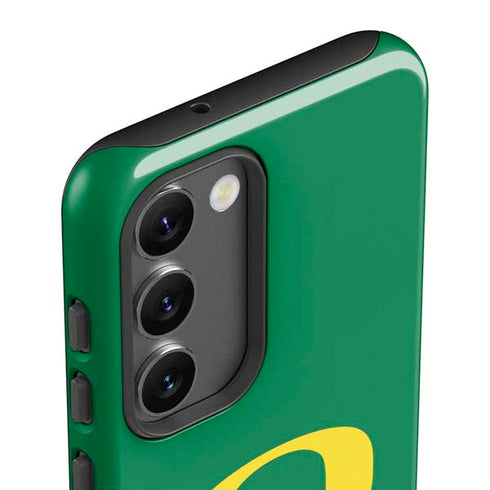 University of Oregon Yellow O on Green Galaxy S23 Plus Pro Case