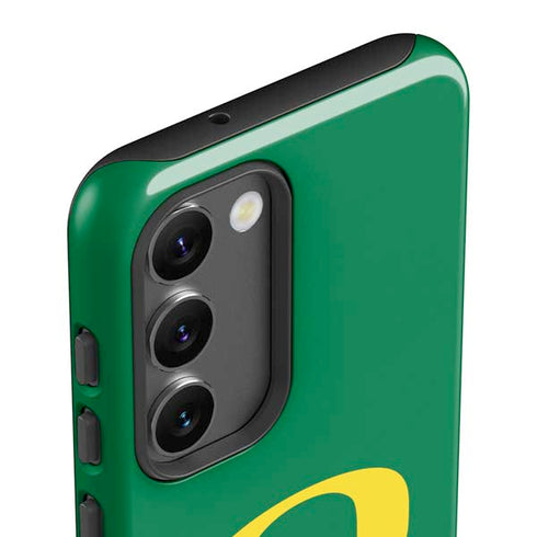 University of Oregon Yellow O on Green Galaxy S23 Pro Case