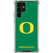 University of Oregon Yellow O on Green Galaxy S24 Ultra Clear Case