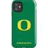 University of Oregon Yellow O on Green iPhone 11 Impact Case