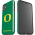 University of Oregon Yellow O on Green iPhone 11 Impact Case