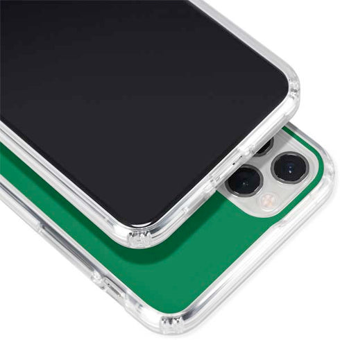 University of Oregon Yellow O on Green iPhone 11 Pro Clear Case