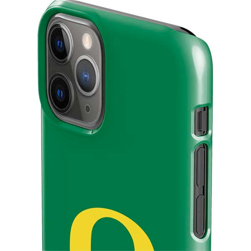University of Oregon Yellow O on Green iPhone 11 Pro Lite Case