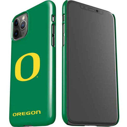 University of Oregon Yellow O on Green iPhone 11 Pro Lite Case