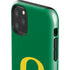 University of Oregon Yellow O on Green iPhone 11 Pro Max Impact Case