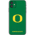 University of Oregon Yellow O on Green iPhone 11 Skin