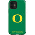 University of Oregon Yellow O on Green iPhone 12 Impact Case