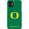 University of Oregon Yellow O on Green iPhone 12 Mini Lite Case
