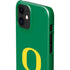 University of Oregon Yellow O on Green iPhone 12 Mini Lite Case