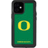 University of Oregon Yellow O on Green iPhone 12 Mini Waterproof Case