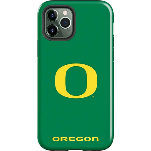 University of Oregon Yellow O on Green iPhone 12 Pro Max Impact Case