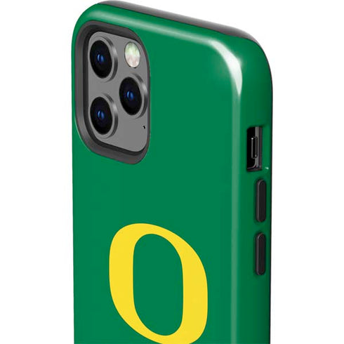 University of Oregon Yellow O on Green iPhone 12 Pro Max Impact Case