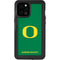 University of Oregon Yellow O on Green iPhone 12 Pro Max Waterproof Case