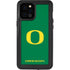 University of Oregon Yellow O on Green iPhone 12 Pro Max Waterproof Case