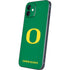 University of Oregon Yellow O on Green iPhone 12 Skin