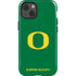 University of Oregon Yellow O on Green iPhone 13 Impact Case