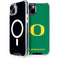 University of Oregon Yellow O on Green iPhone 14 Plus MagSafe Case