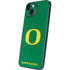 University of Oregon Yellow O on Green iPhone 15 Plus Skin