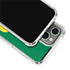University of Oregon Yellow O on Green iPhone 14 Pro Clear Case