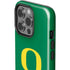 University of Oregon Yellow O on Green iPhone 14 Pro Impact Case