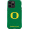 University of Oregon Yellow O on Green iPhone 15 Pro Max Impact Case