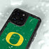 University of Oregon Yellow O on Green iPhone 14 Pro Max Waterproof Case