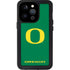 University of Oregon Yellow O on Green iPhone 15 Pro Waterproof Case