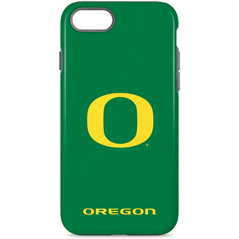 University of Oregon Yellow O on Green iPhone 8 Pro Case