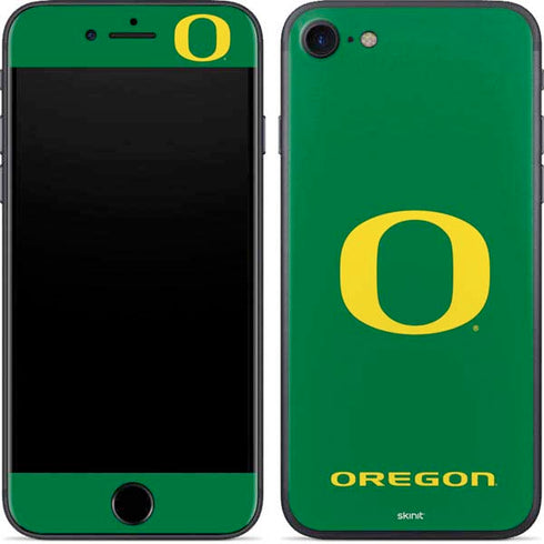 University of Oregon Yellow O on Green iPhone SE (2nd & 3rd Gen) Skin