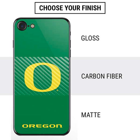 University of Oregon Yellow O on Green iPhone SE (2nd & 3rd Gen) Skin