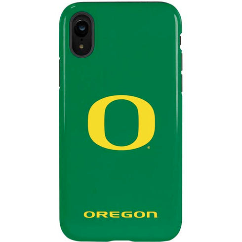 University of Oregon Yellow O on Green iPhone XR Pro Case