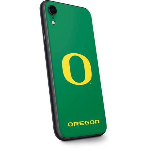 University of Oregon Yellow O on Green iPhone XR Skin