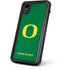 University of Oregon Yellow O on Green iPhone XR Waterproof Case