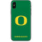 University of Oregon Yellow O on Green iPhone XS Skin