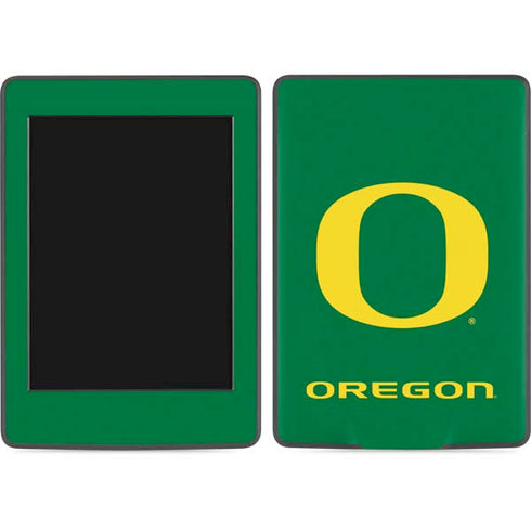 University of Oregon Yellow O on Green Amazon Kindle Skin