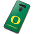 University of Oregon Yellow O on Green LG K51/Q51 Clear Case