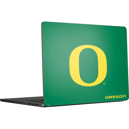 University of Oregon Yellow O on Green MacBook Air 15 in (2023) Skin
