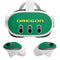 University of Oregon Yellow O on Green Meta Quest 3 Skin