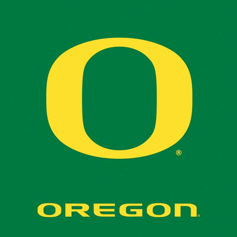 University of Oregon Yellow O on Green Moto E5 Play Skin