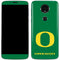 University of Oregon Yellow O on Green Moto E5 Plus Skin